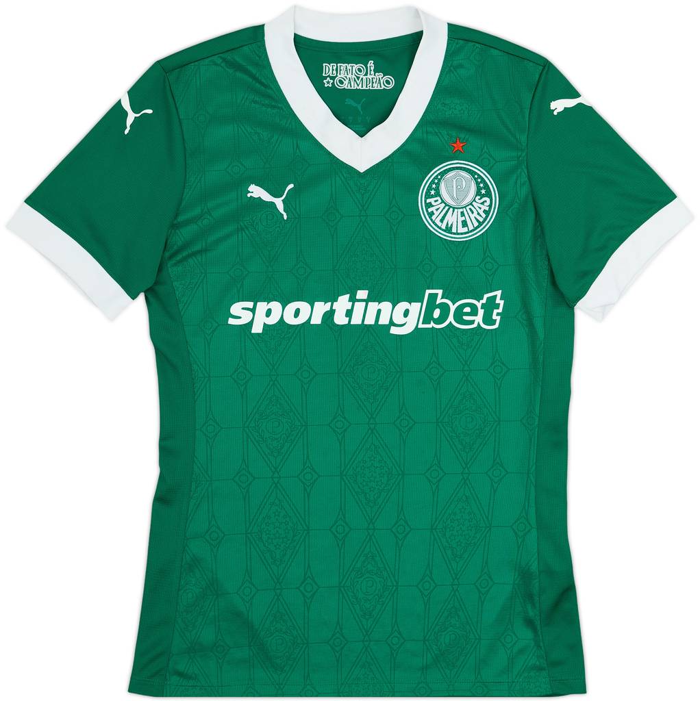 2025-26 Palmeiras Home Shirt - 7/10 - (Women's S)