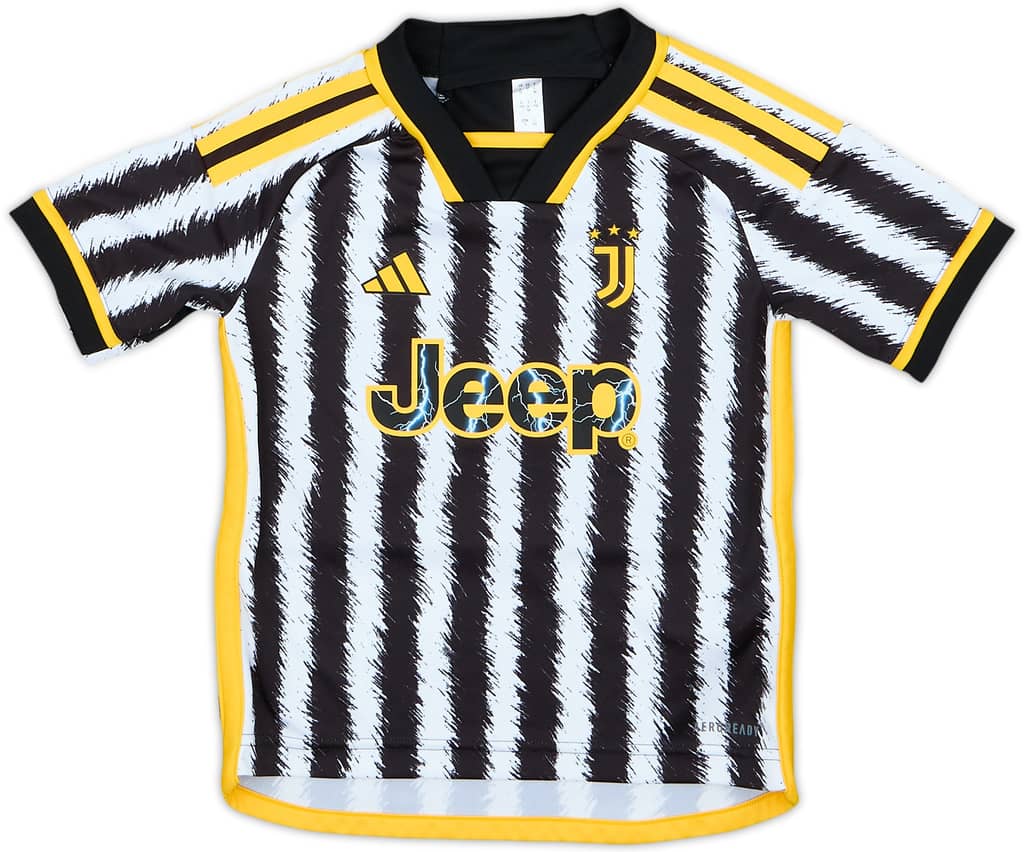 2023-24 Juventus Home Shirt - 10/10 - (4-5 Years)
