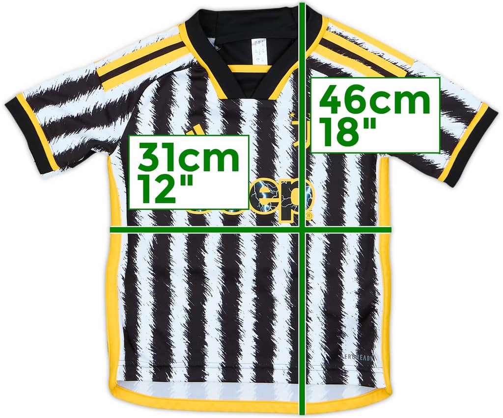 2023-24 Juventus Home Shirt - 10/10 - (4-5 Years)