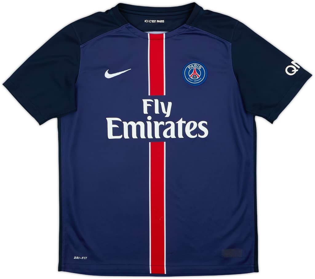 2015-16 Paris Saint-Germain Home Shirt - 6/10 - (XL.Boys)