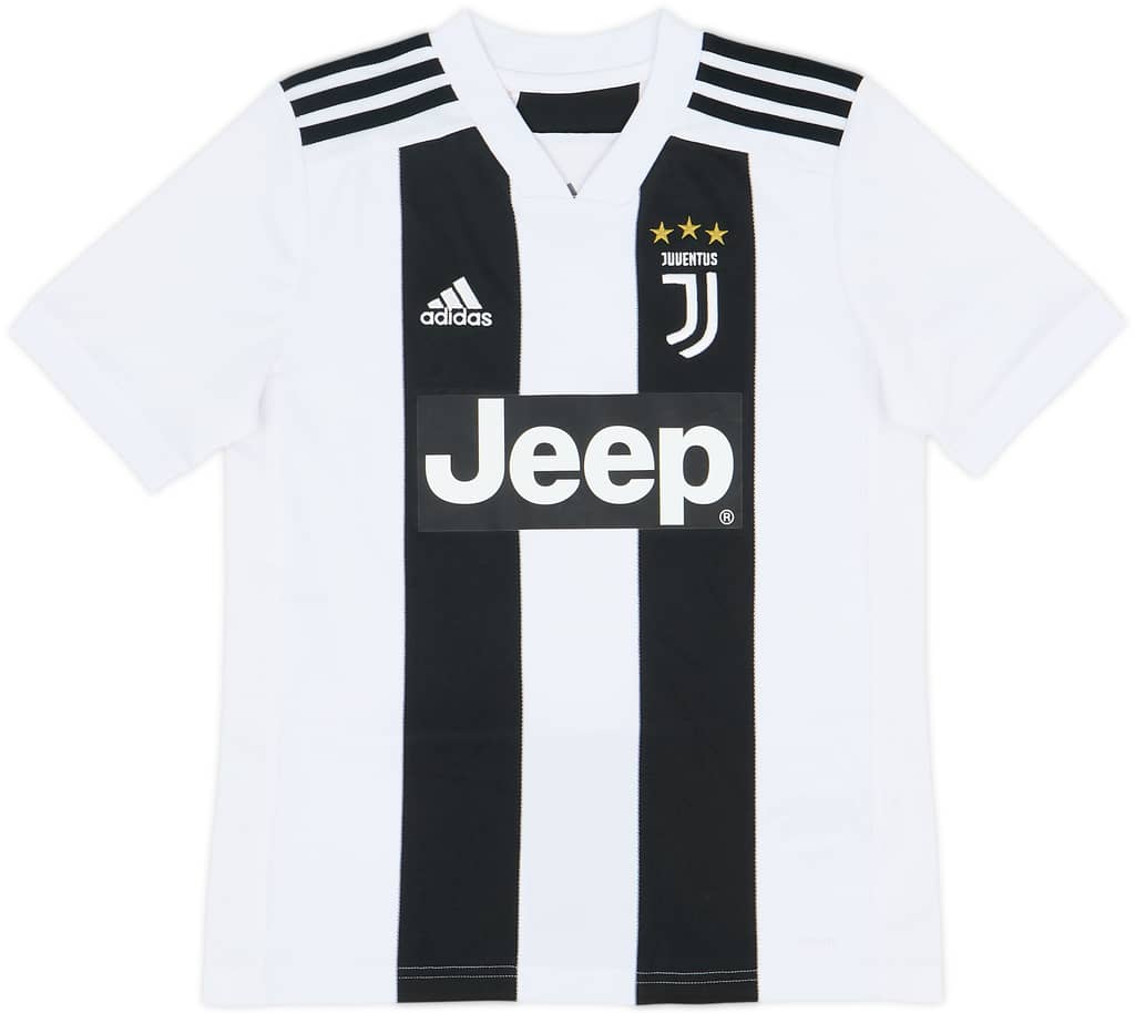 2018-19 Juventus Home Shirt - 8/10 - (M.Boys)