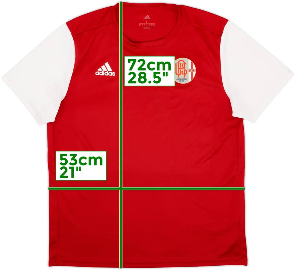 2019-20 Alessandria adidas Training Shirt - 6/10 - (L)