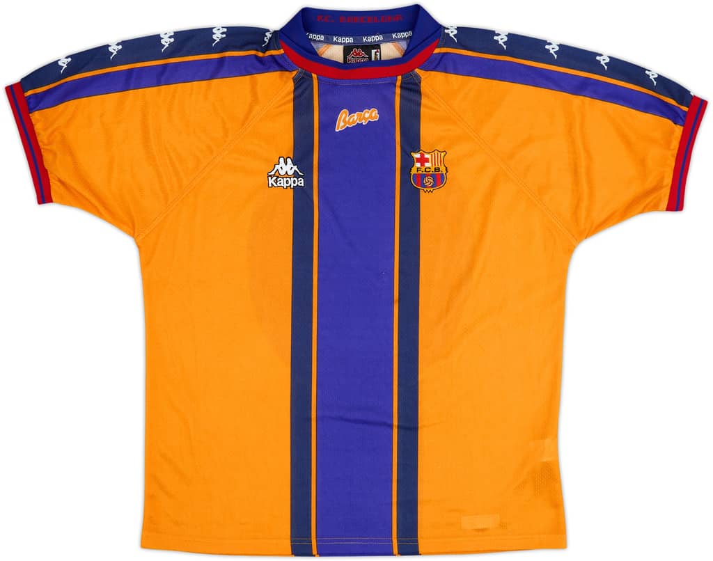1997-98 Barcelona Away Shirt - 8/10 - (L)