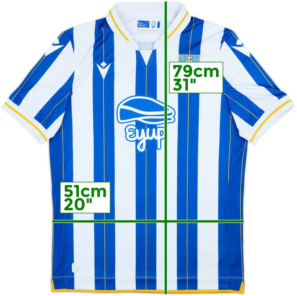 Camiseta de local del Sheffield Wednesday 2023-24 - 10/10 - (XL)