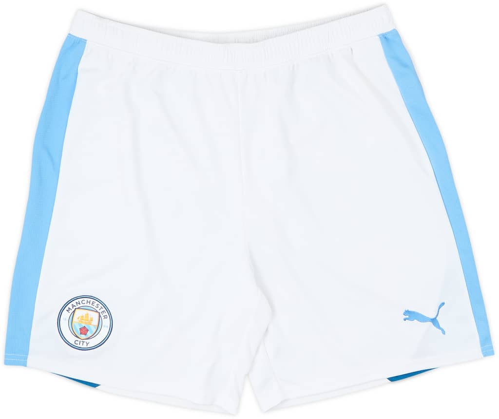 2023-24 Manchester City Home Shorts - 10/10 - (L)