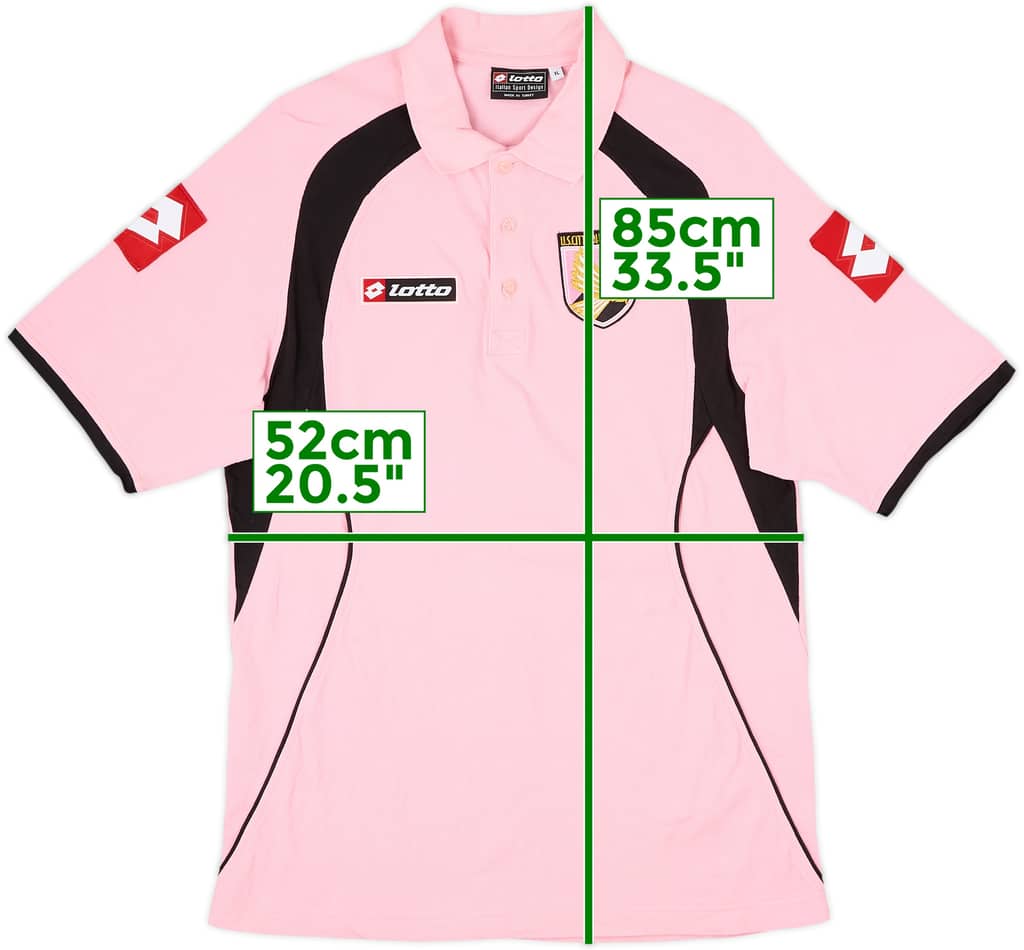 2007-08 Palermo Lotto Polo Shirt - 6/10 - (XL)