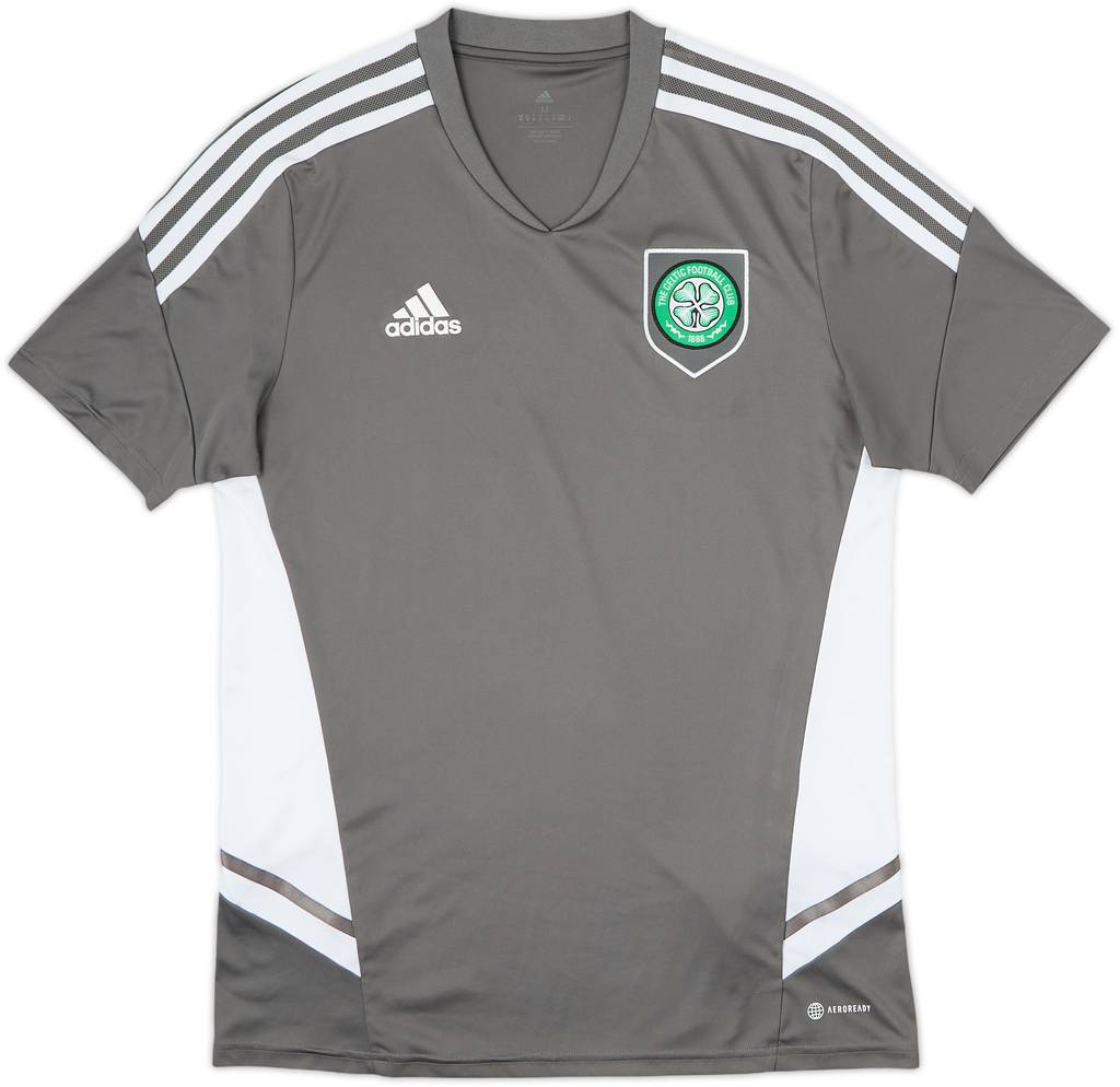 2022-23 Celtic adidas Camiseta de Entrenamiento - 10/10 - (M)