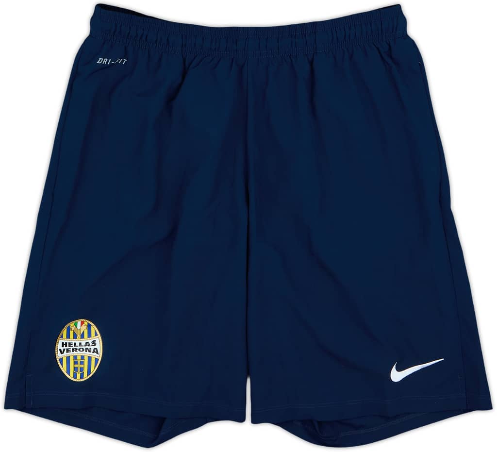 2015-16 Hellas Verona Home Shorts - 8/10 - (L)