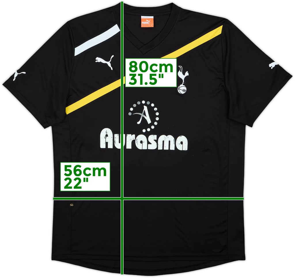 2011-12 Tottenham Third Shirt - 5/10 - (L)