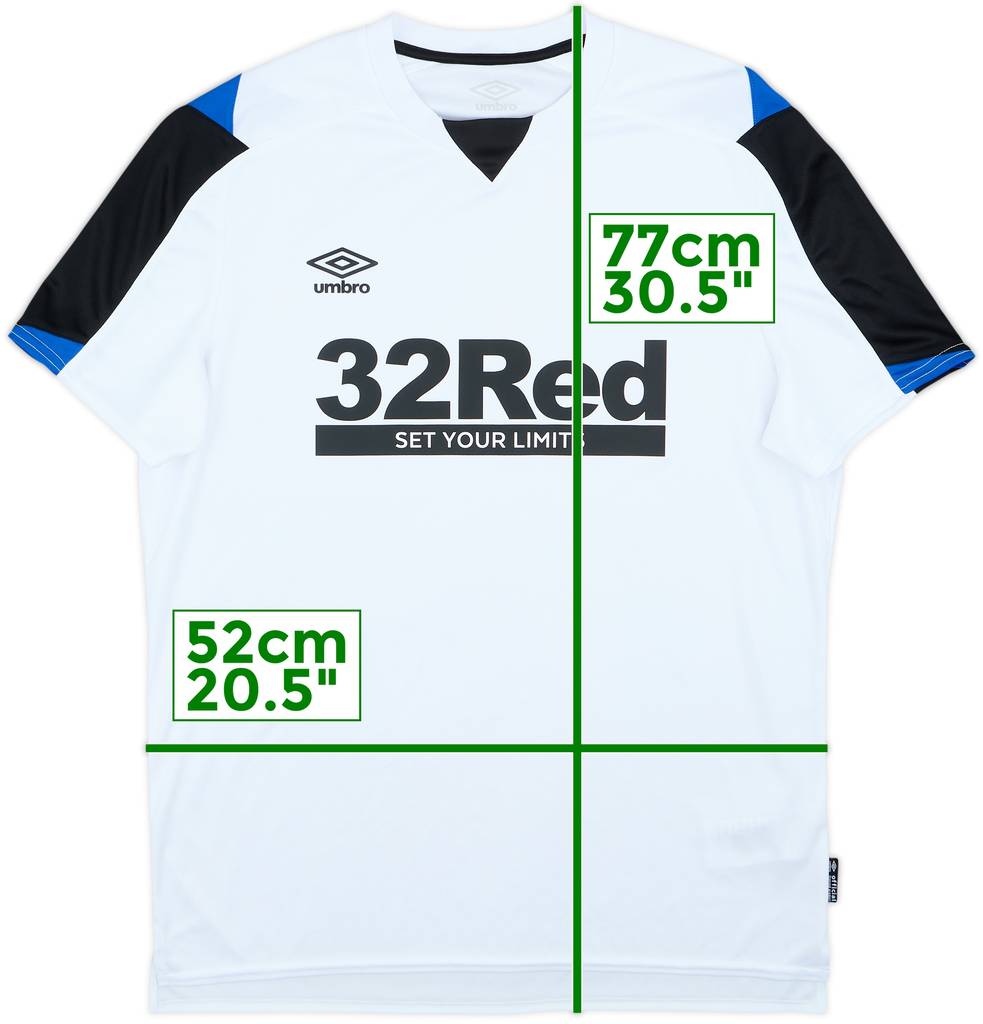 2021-22 Derby Home Shirt - 10/10 - (XL)