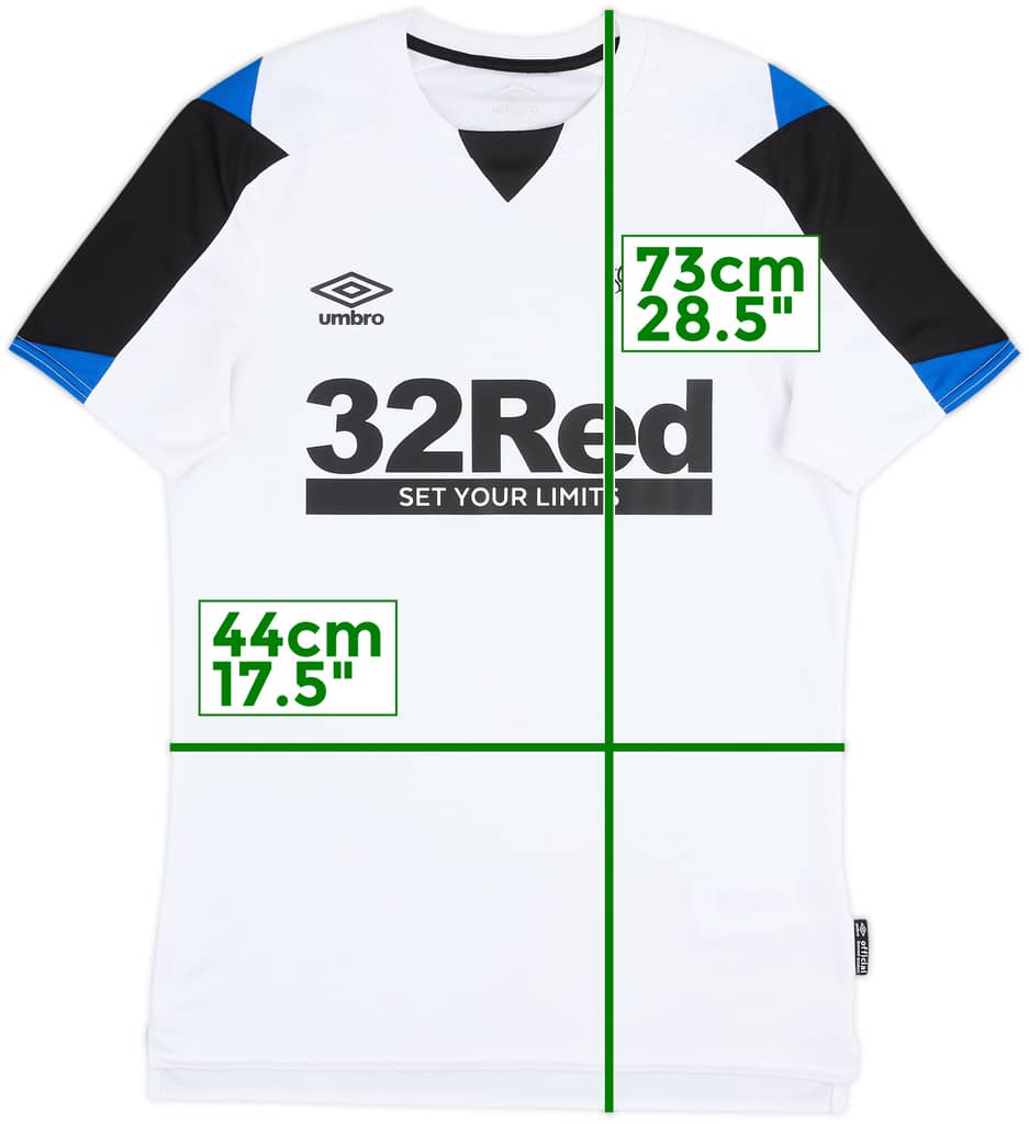 Camiseta de local del Derby 2021-22 - 8/10 - (S)