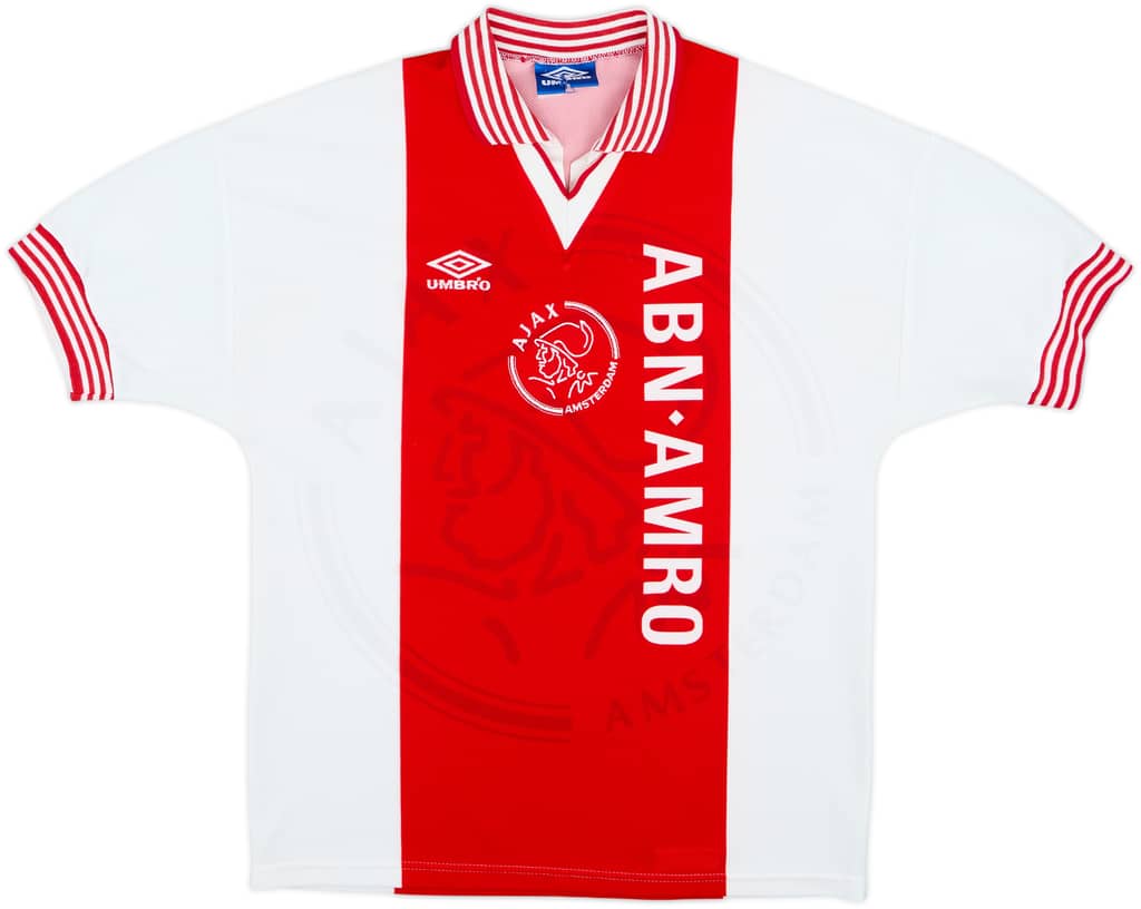 1995-96 Ajax Home Shirt - 8/10 - (M)