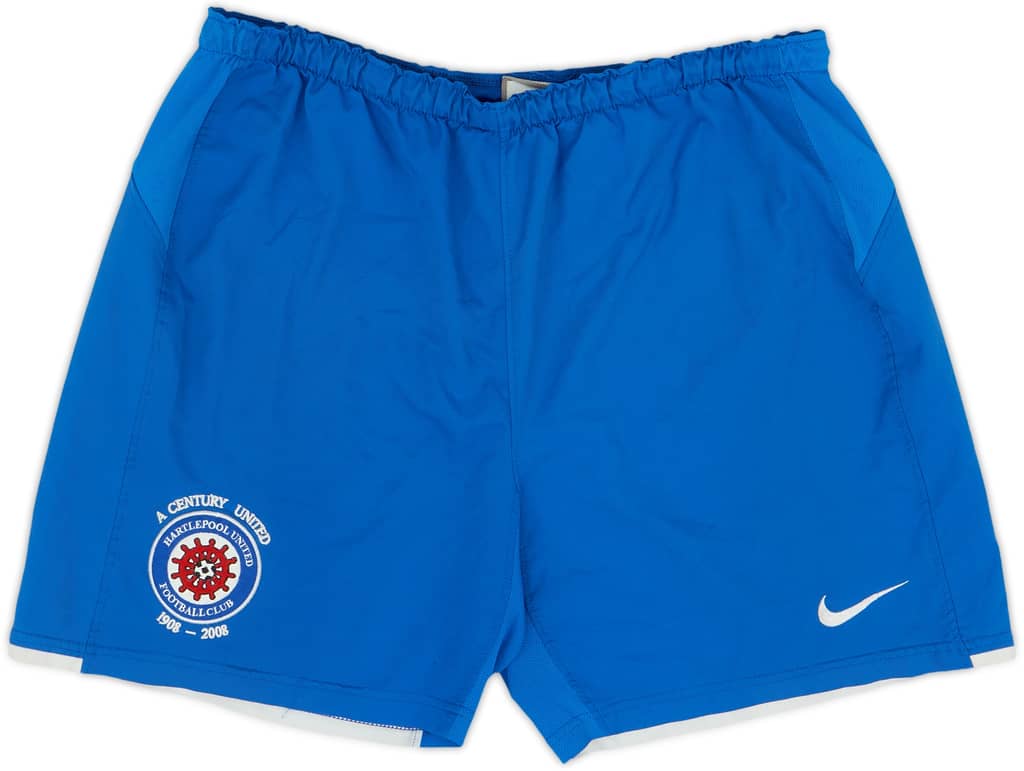 2008-09 Hartlepool Home Shorts - 5/10 - (M)