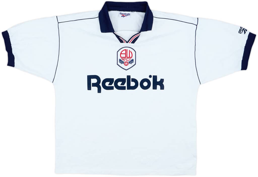 1995-97 Bolton Home Shirt - 8/10 - (L)