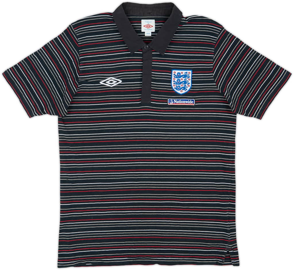 2010-11 England Umbro Polo Shirt - 8/10 - (L)
