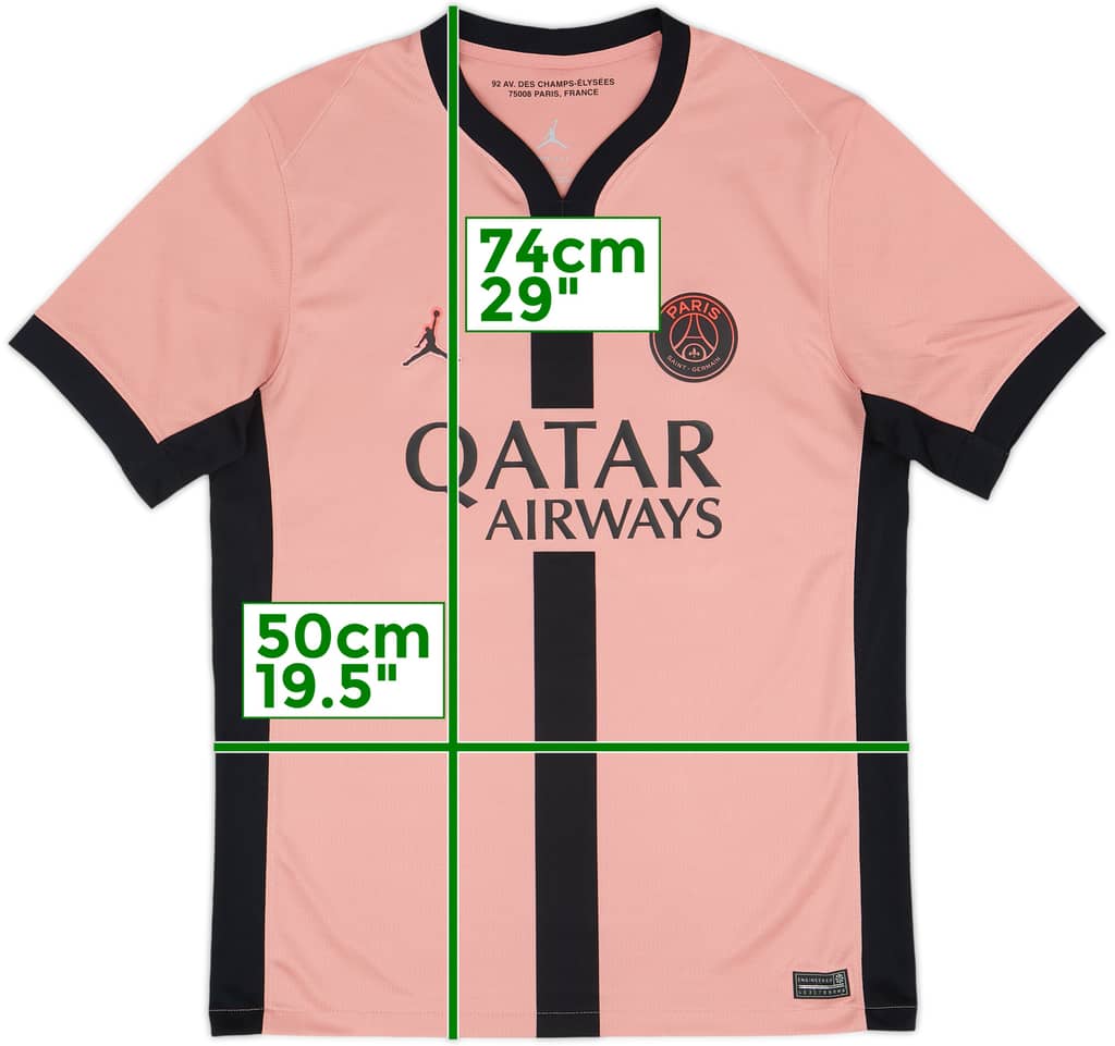 2024-25 Paris Saint-Germain Third Shirt - 10/10 - (M)