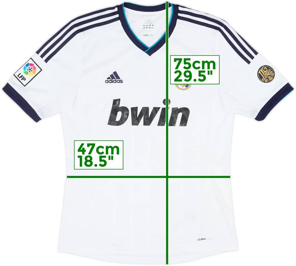 2012-13 Real Madrid Home Shirt - 5/10 - (M)