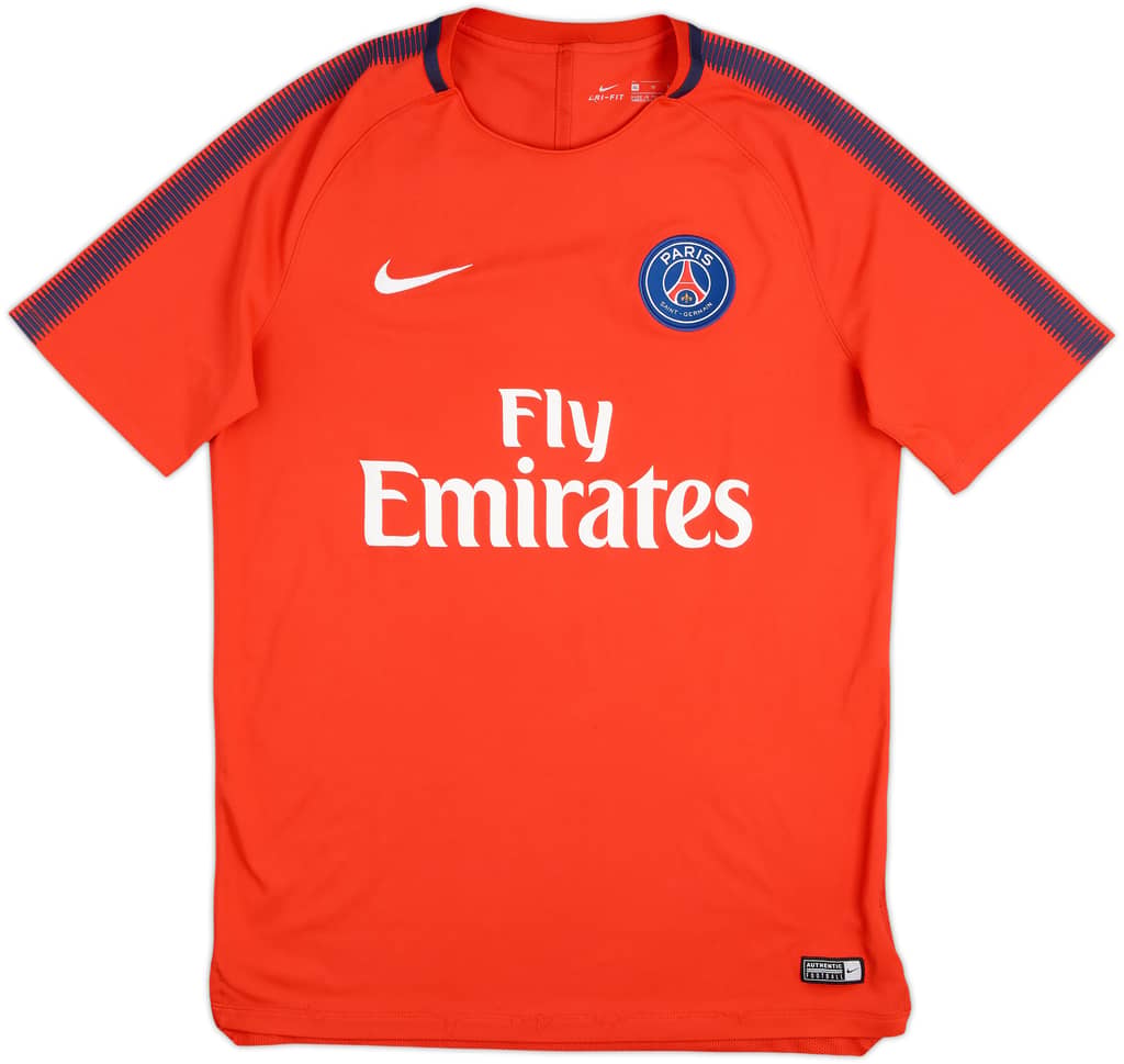 Camiseta Nike de entrenamiento del Paris Saint-Germain 2017-18 - 7/10 - (XL)