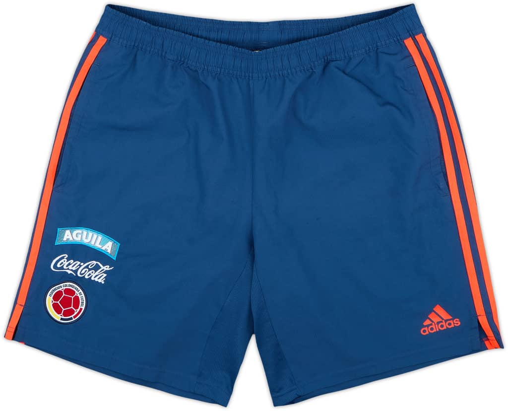2015-16 Colombia Player Issue adidas Training Shorts - 8/10 - (L)