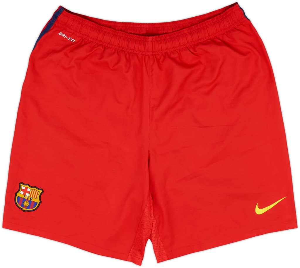 2013-14 Barcelona Away Shorts - 9/10 - (XL)