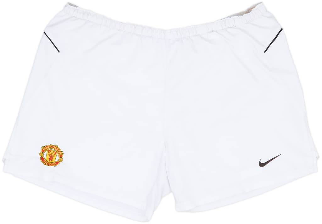 2004-06 Manchester United Home Shorts - 5/10 - (XL)