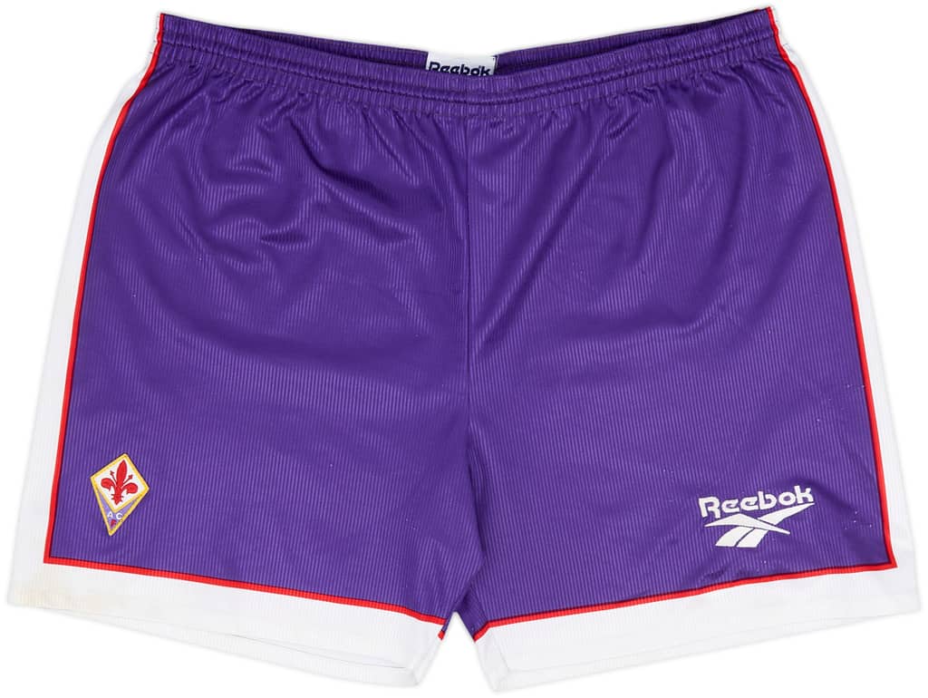 1996-97 Fiorentina Home Shorts - 5/10 - (XXL)