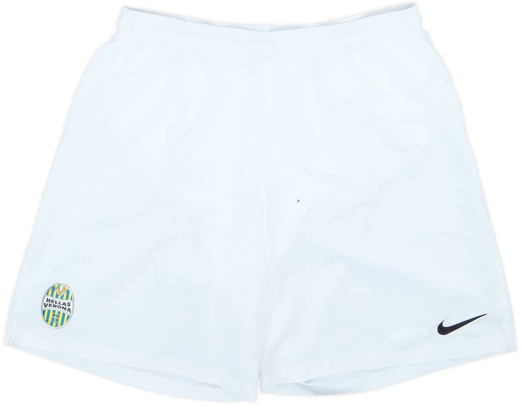 2017-18 Hellas Verona Home Shorts - 6/10 - (XXL)