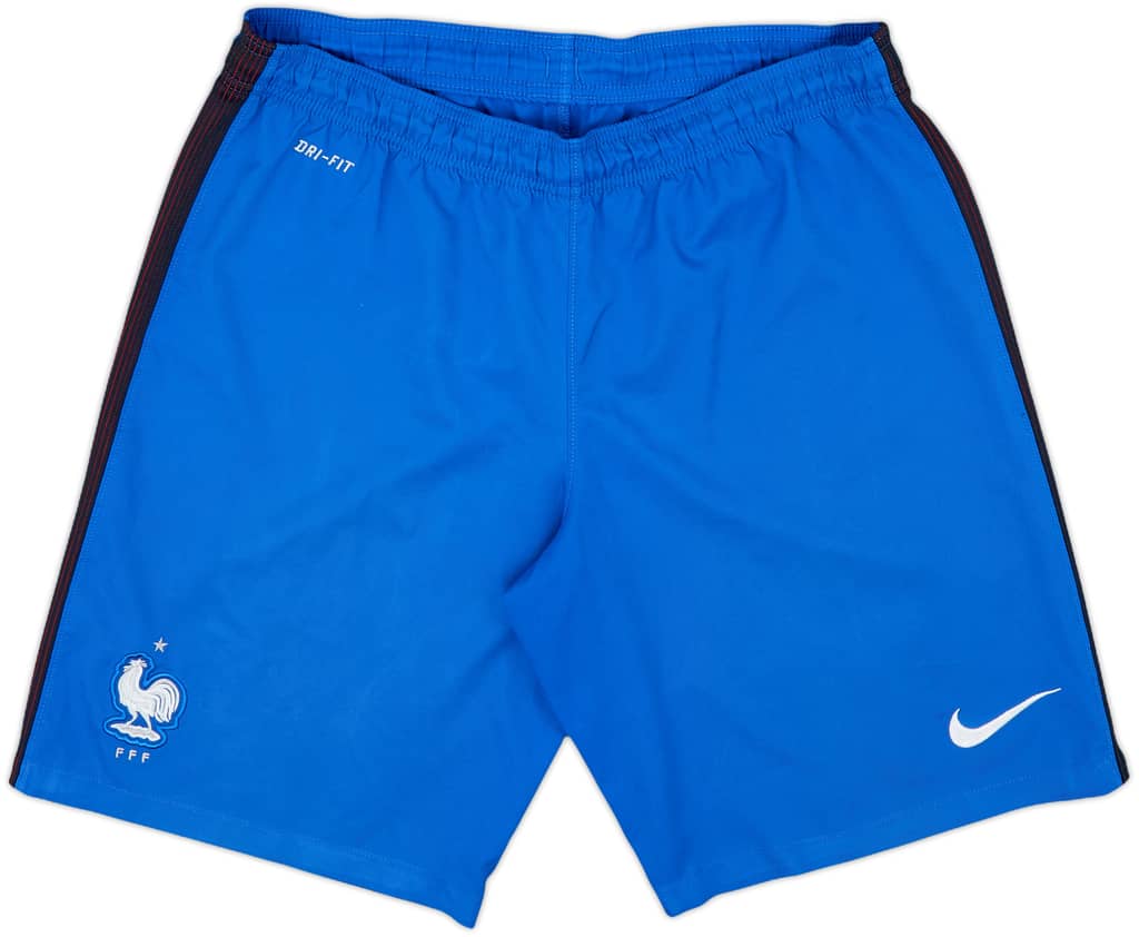 2016-17 France Home Shorts - 6/10 - (S)