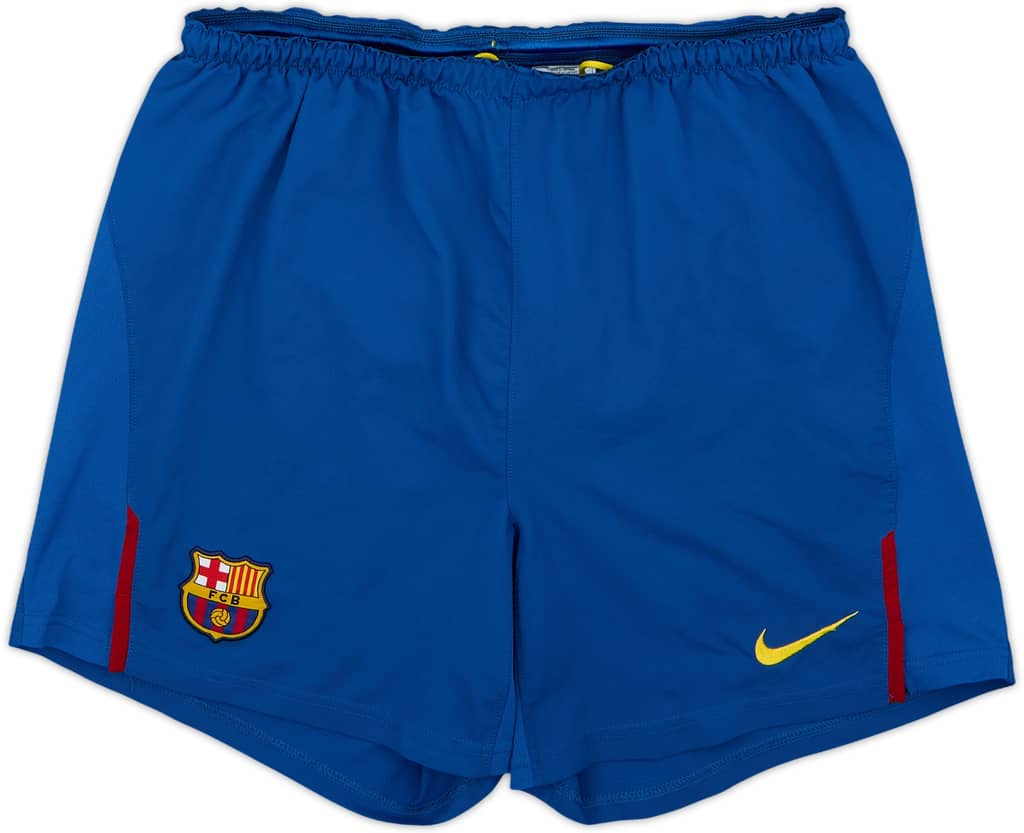 2008-09 Barcelona Nike Home Shorts - 8/10 - (L)