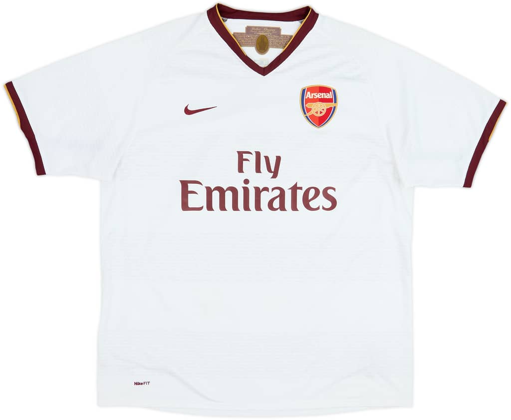 2007-08 Arsenal Away Shirt Fabregas #4 - 8/10 - (XL)
