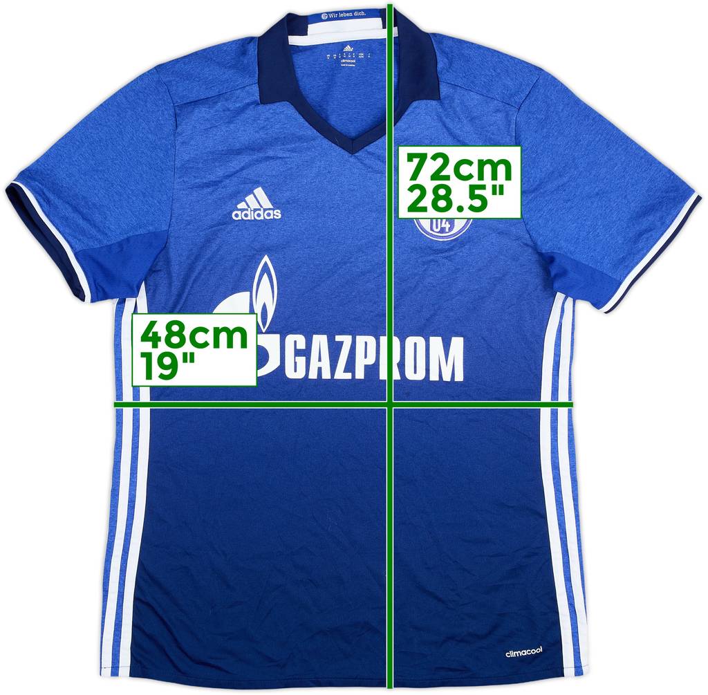 2016-18 Schalke Home Shirt - 8/10 - (M)