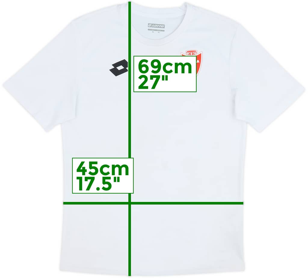 2023-24 AC Monza Lotto Training Shirt - 5/10 - (XL)