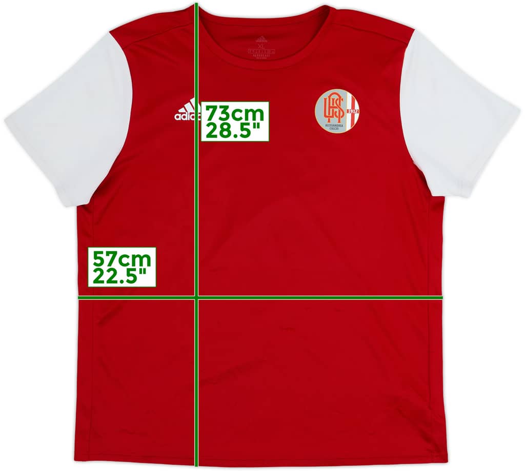 2021-22 Alessandria adidas Training Shirt - 7/10 - (XL)