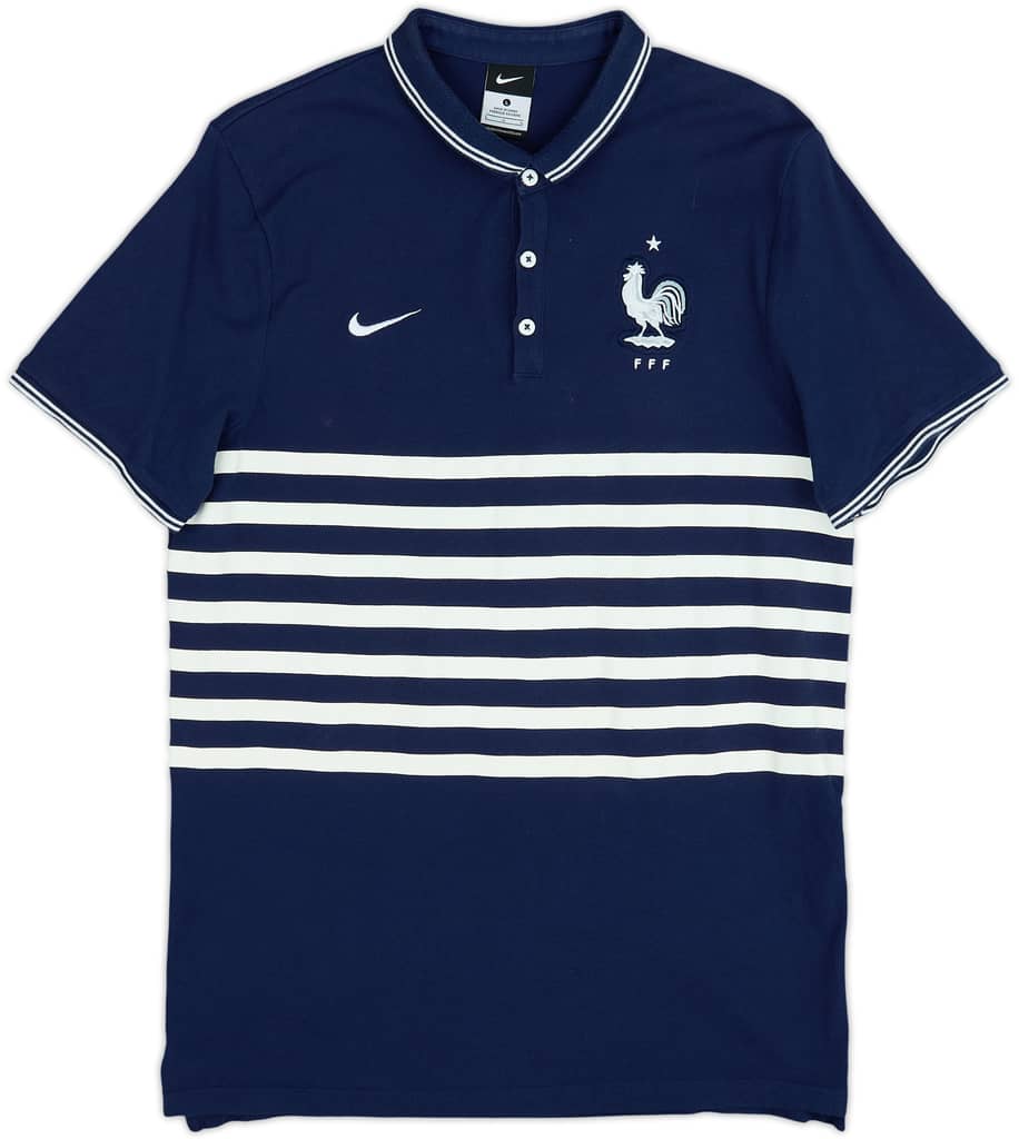 2014-15 France Nike Polo Shirt - 8/10 - (L)