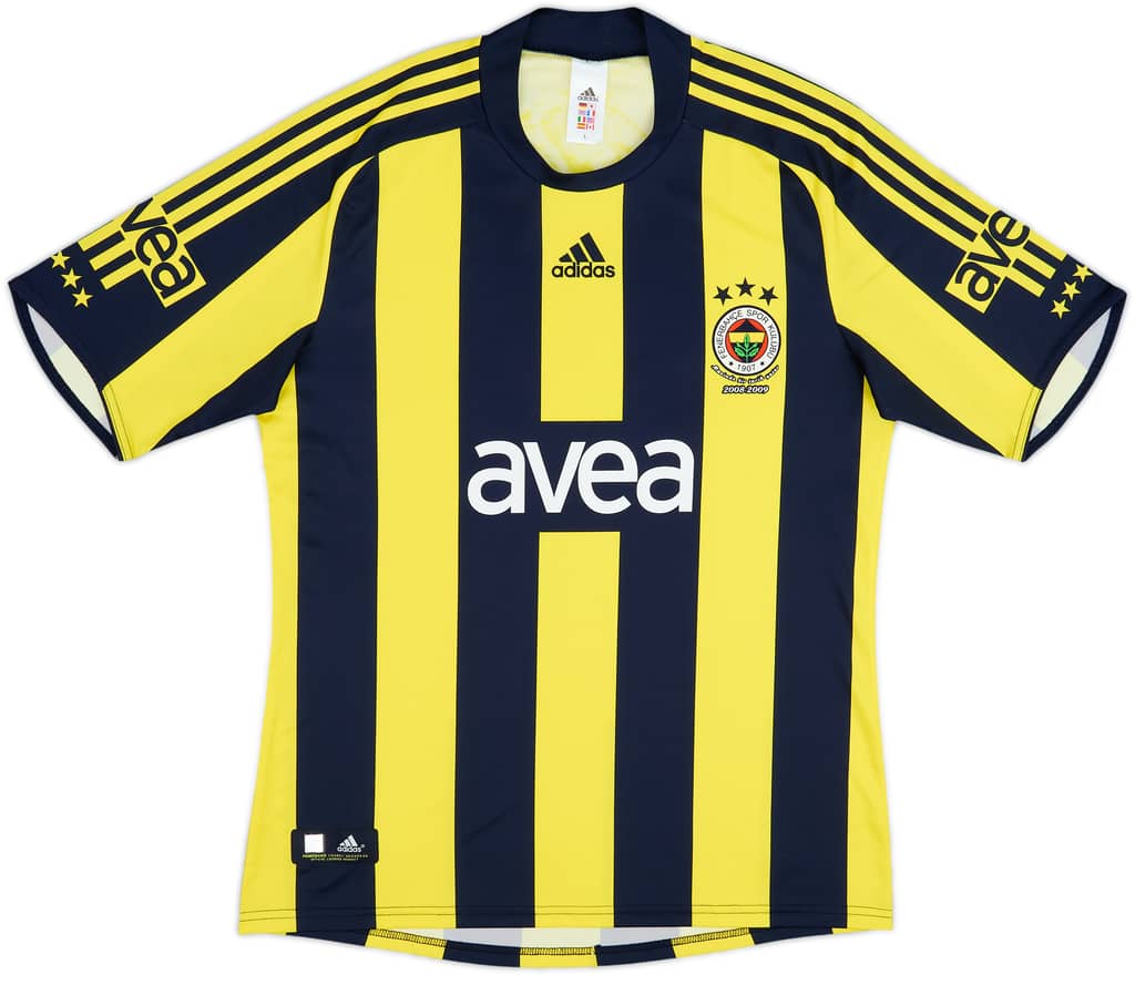 2008-09 Fenerbahce Basic Home Shirt - 8/10 - (L)