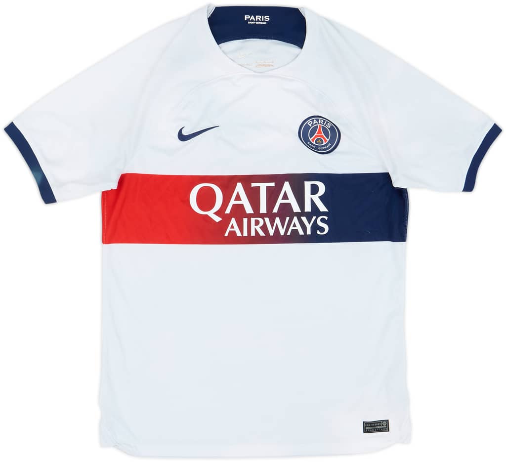 2023-24 Paris Saint-Germain Away Shirt - 4/10 - (M)