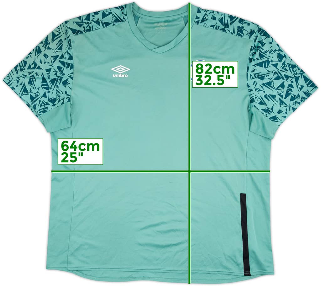 Camiseta Umbro de entrenamiento del Schalke 2020-21 - 8/10 - (4XL)