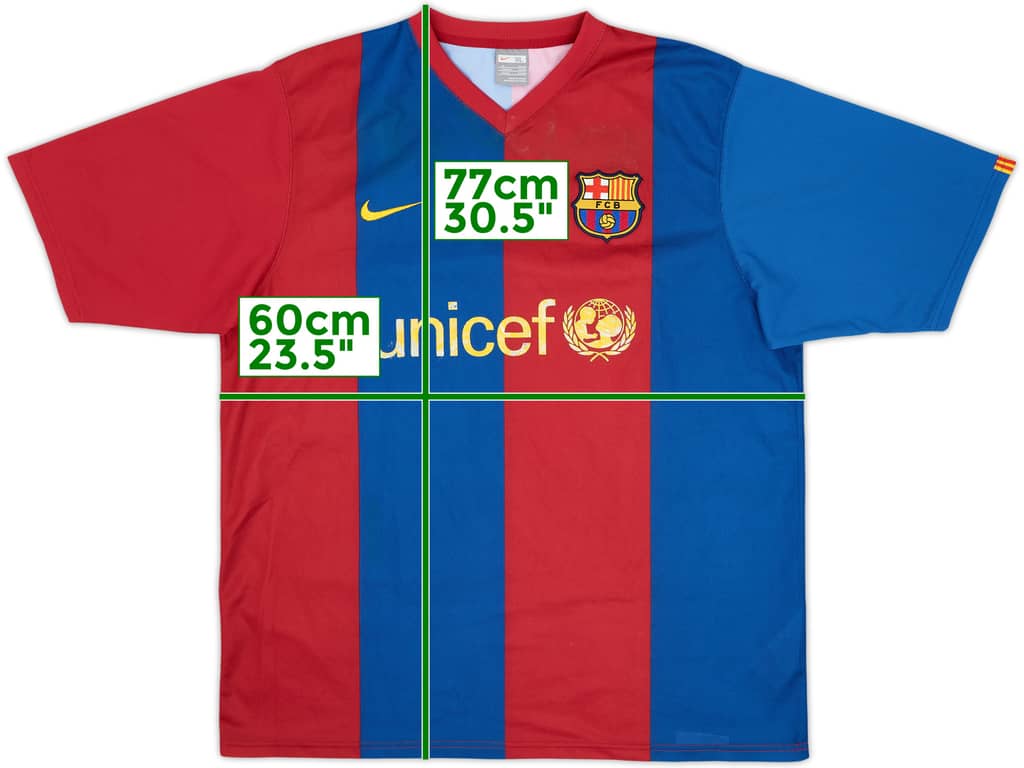 2006-07 Barcelona Basic Home Shirt - 5/10 - (XL)