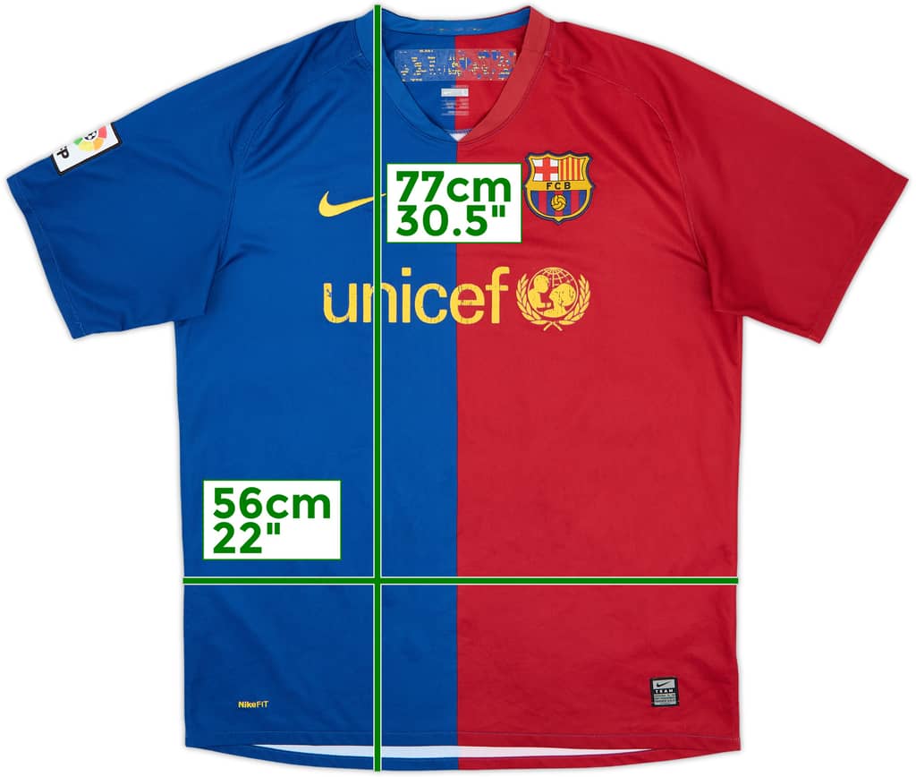 2008-09 Barcelona Home Shirt - 5/10 - (L)