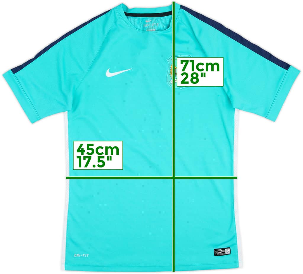 2015-16 Manchester City Nike Training Shirt - 5/10 - (M)