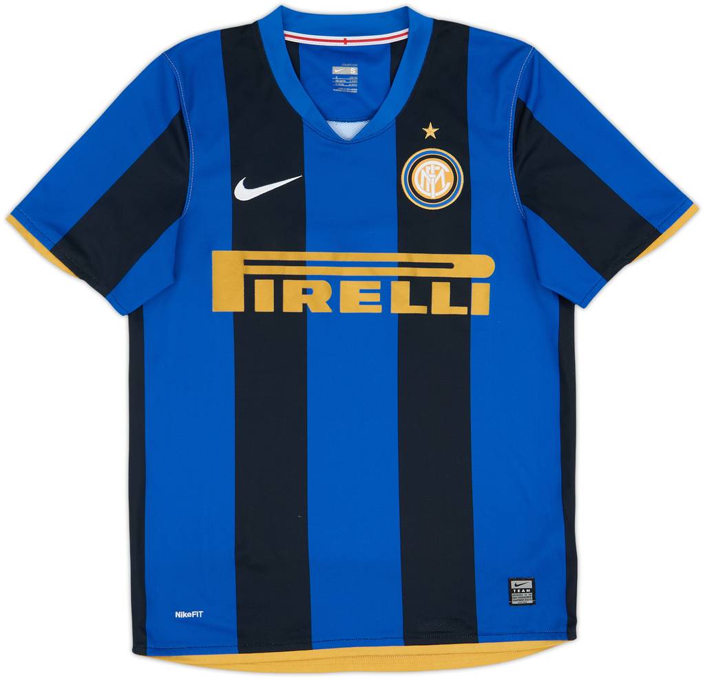 2008-09 Inter Milan Home Shirt - 6/10 - (S)