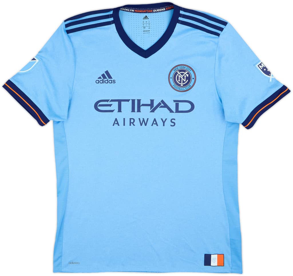 2017-18 New York City Home Shirt David Villa #7 - 10/10 - (L)
