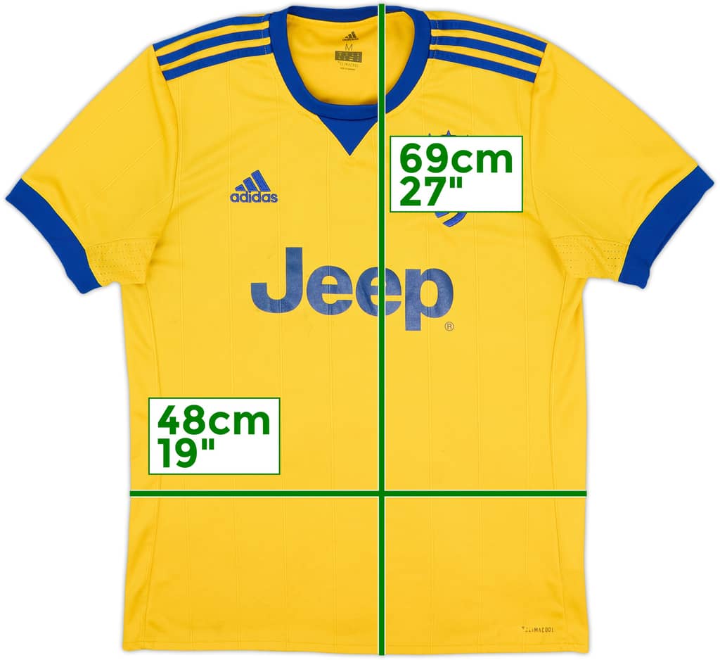 2017-18 Juventus Away Shirt - 5/10 - (M)