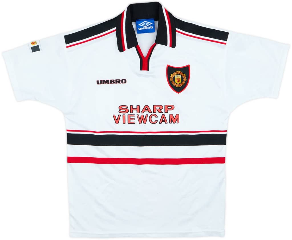 1997-99 Manchester United Away Shirt - 8/10 - (12-13 Years)