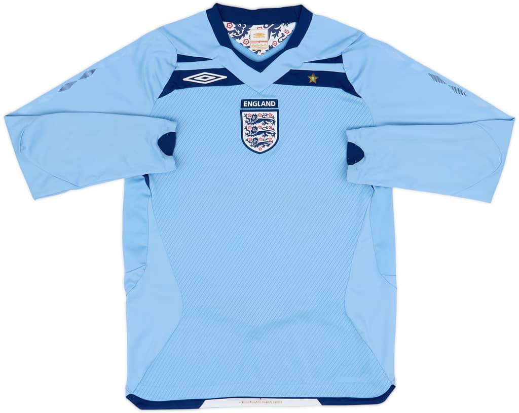 2008-10 England GK Shirt - 8/10 - (S)