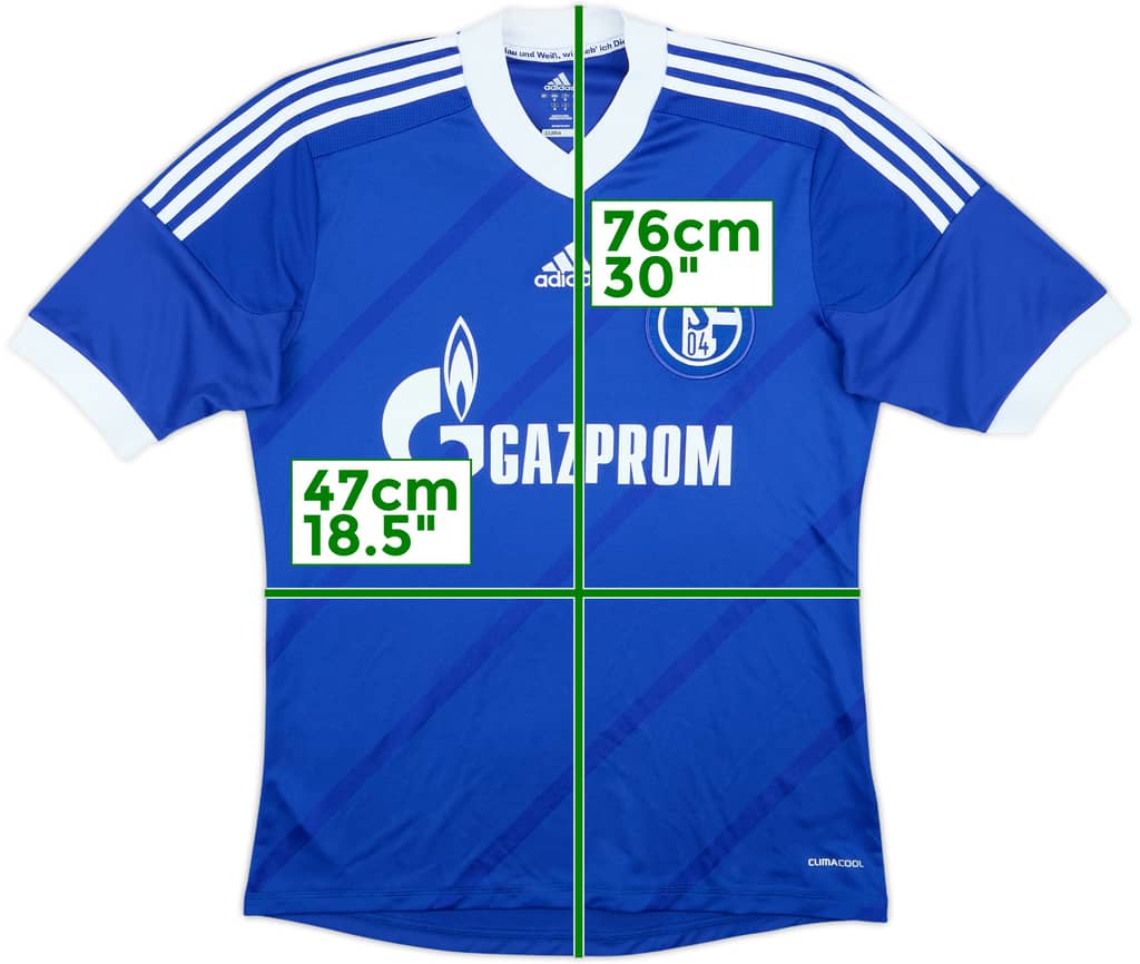 2012-14 Schalke Home Shirt - 10/10 - (M)