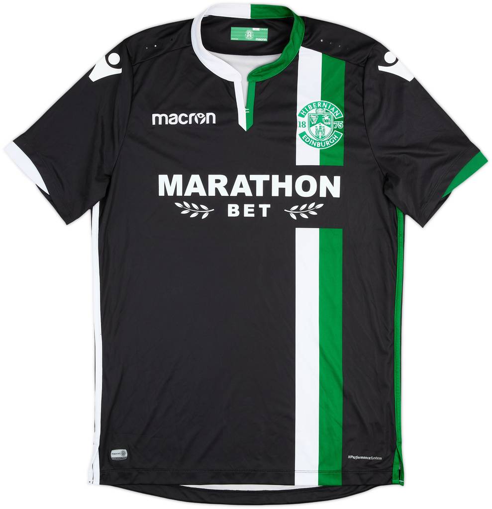 Camiseta de visitante del Hibernian 2017-18 - 7/10 - (L)