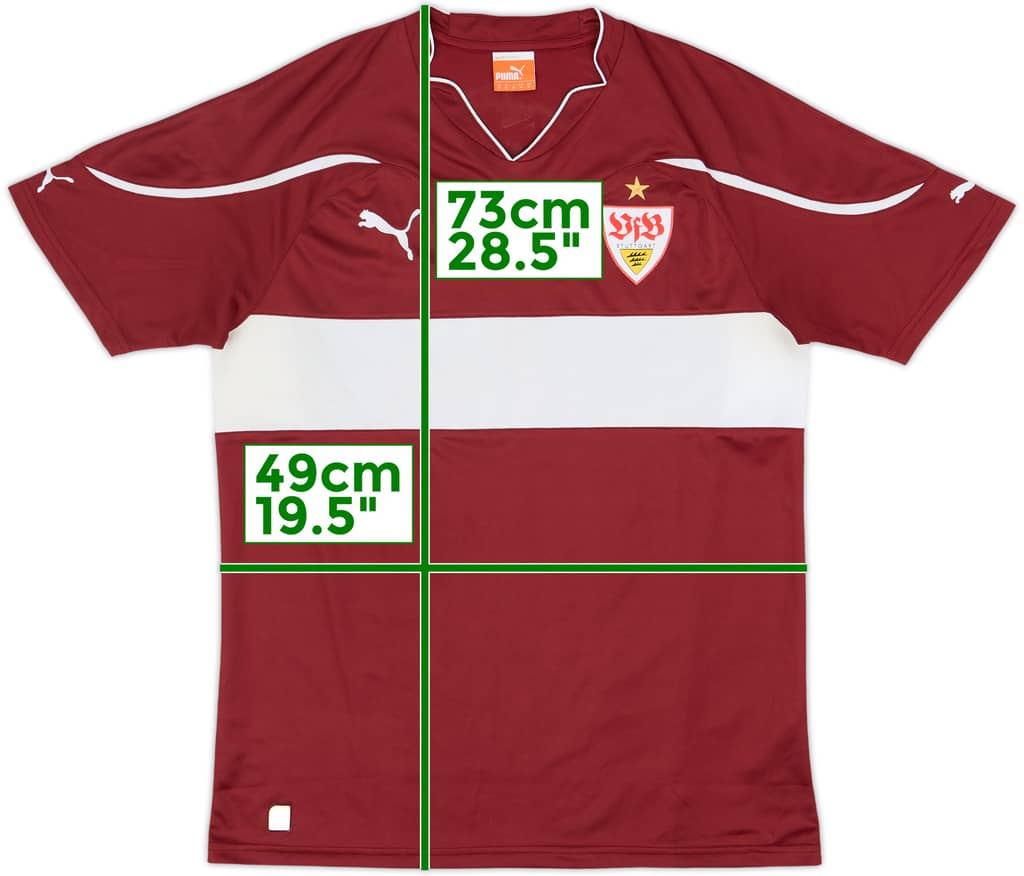 2010-11 Stuttgart Away Shirt - 8/10 - (M)