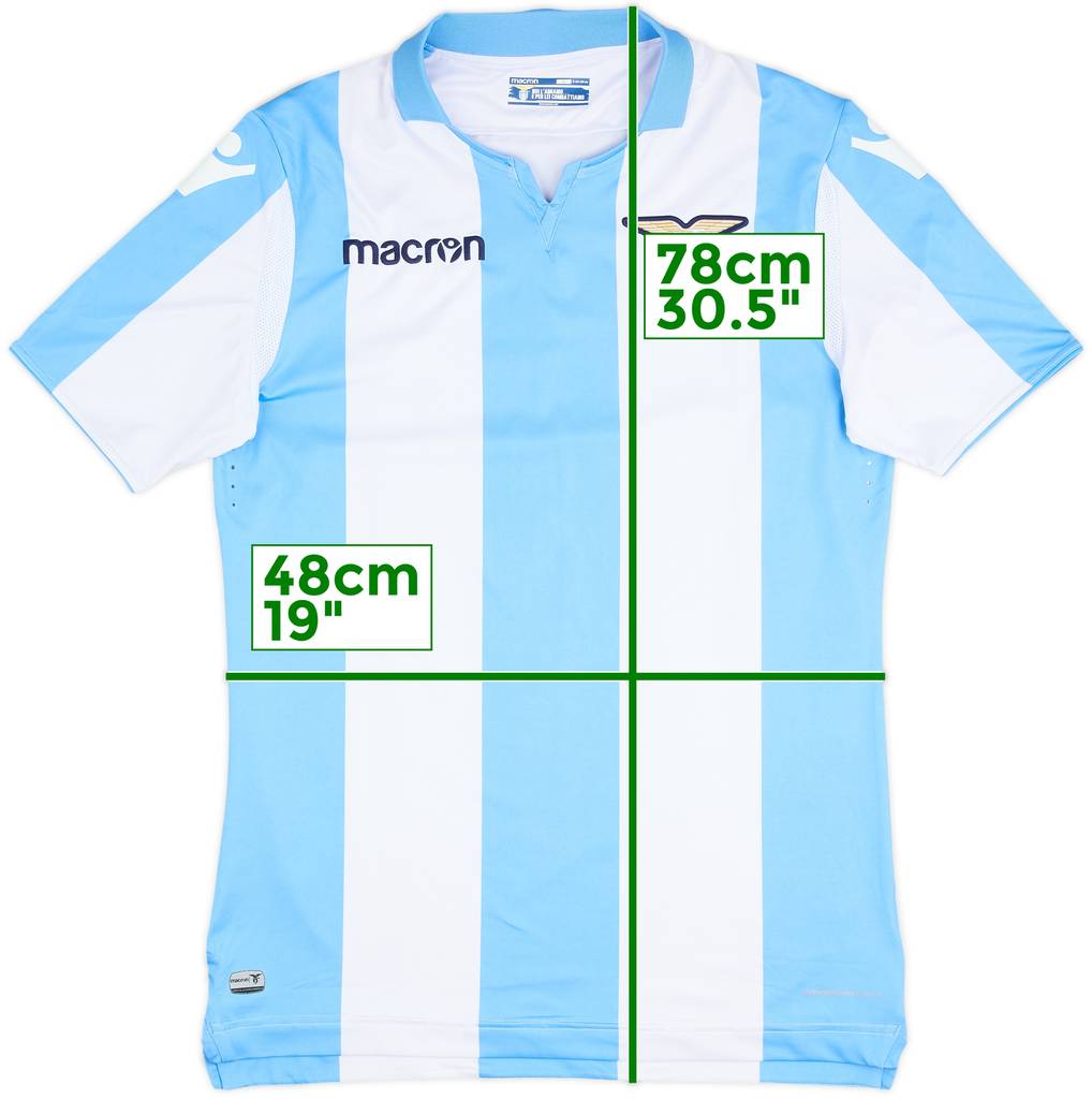 2017-18 Lazio Away Shirt - 6/10 - (XL)