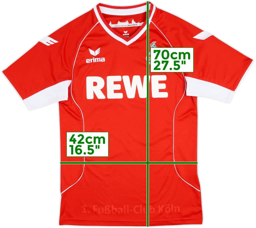 2012-13 FC Koln Camiseta de Visitante - 10/10 - (S)